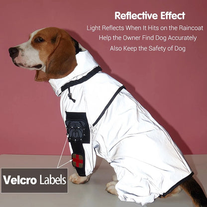 Reflective Dog Raincoat